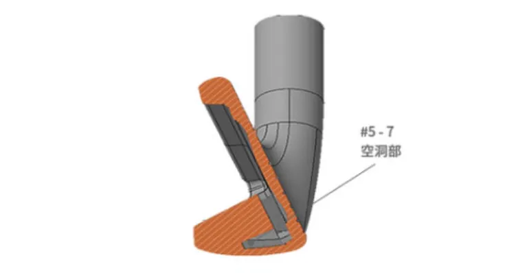 ミズノ JPX925 FORGEDアイアンの内部構造